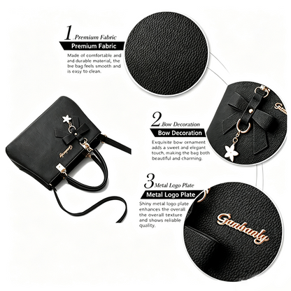 Fashion Woman Bag Lady Wild Shoulder Messenger, Black