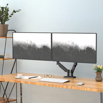 Dual Monitor Mount, Monitor Arm with Swivel for 17-32” Monitors