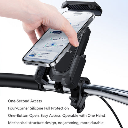 Motorcycle Phone Holder, Black