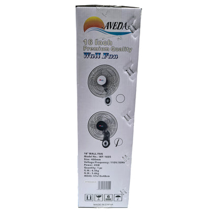 3 Speeds Control Wall Fan (3 Options)