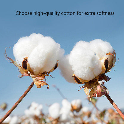 Hypoallergenic 100% Cotton Rounds 6 Pack / Each Pack 100 Units