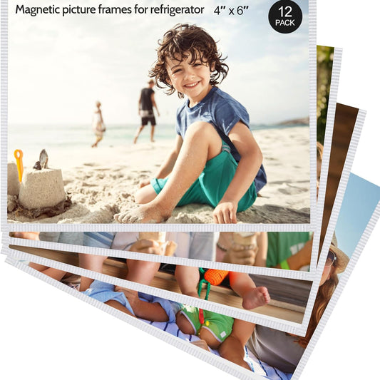 Magnetic Picture Frame 4x6 Inch 12 Units
