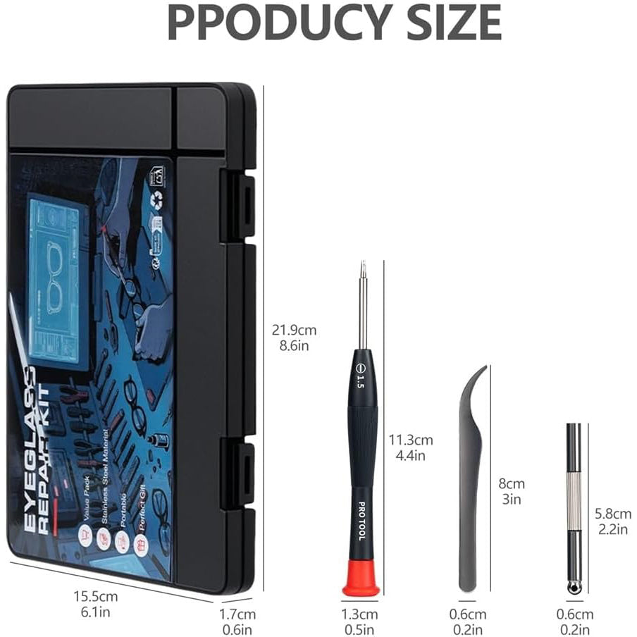 Eyeglass Repair Kit with Screws