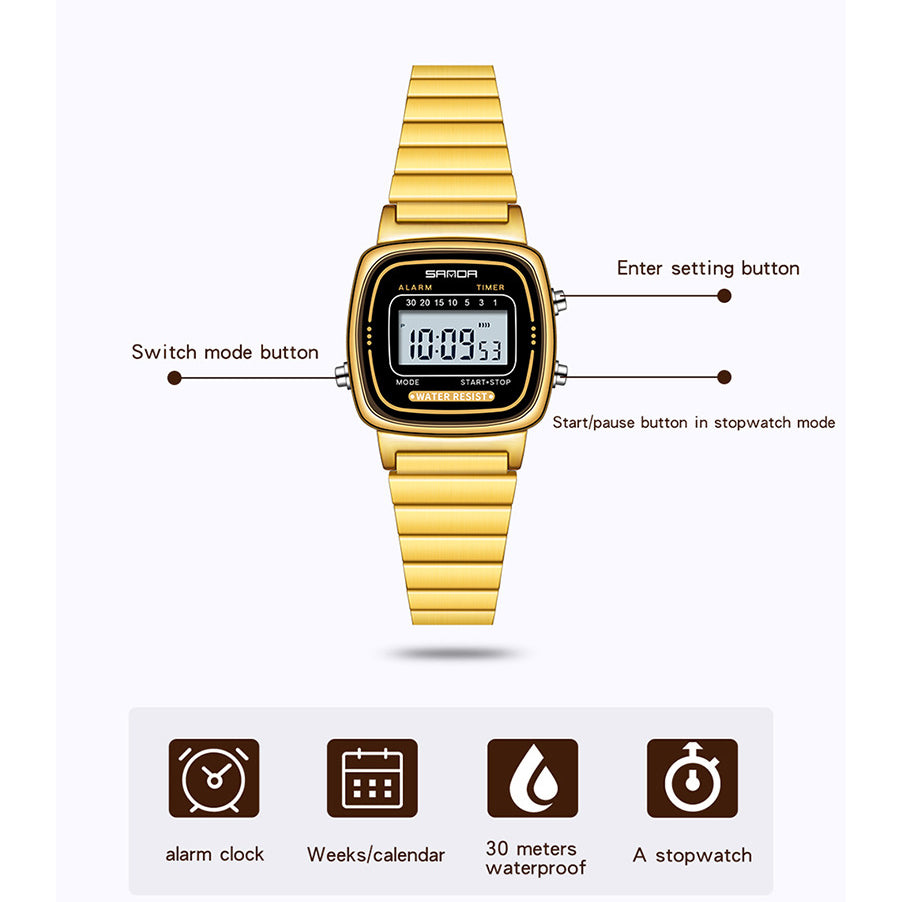 Ultra-Thin Gorgeous Simple Petite Wrist Watches
