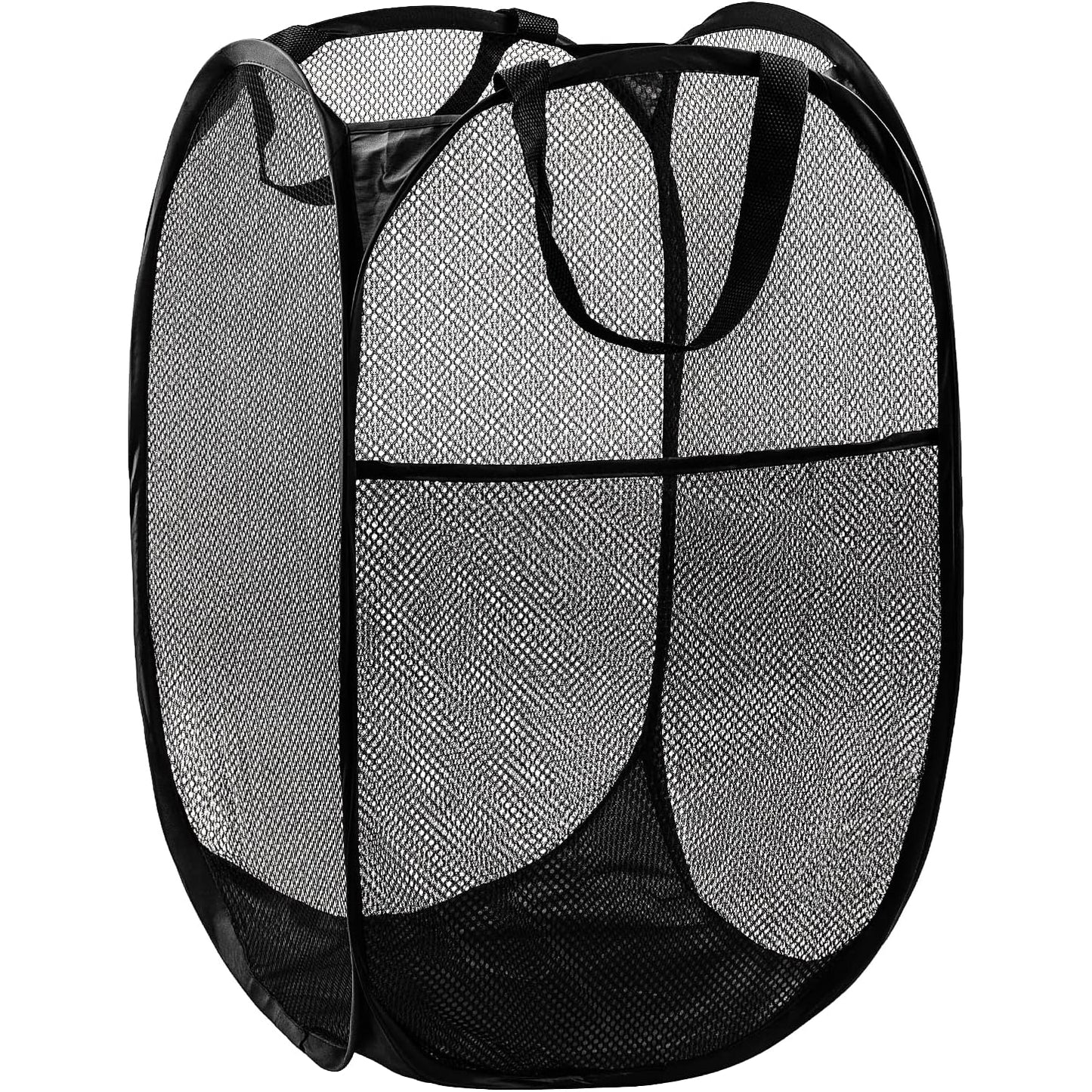 Mesh Pop up Laundry Hamper with Portable Handles 2 Units (2 Color Options)