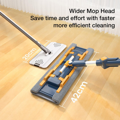 18" Microfiber Flat Mops for Floor Cleaning