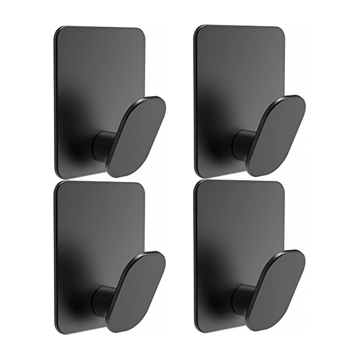 4 Packs Metal Adhesice Towel Hooks