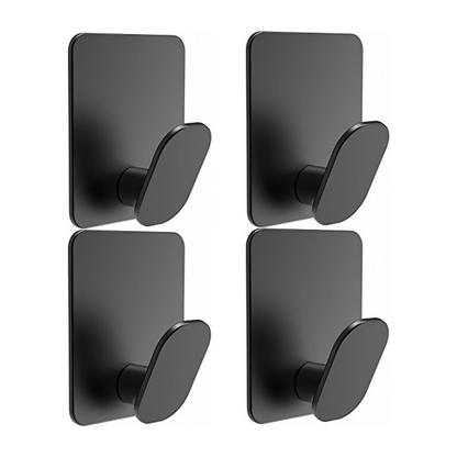 4 Packs Metal Adhesice Towel Hooks