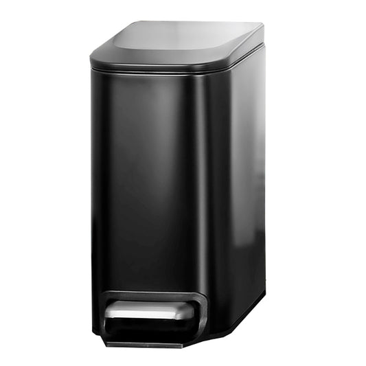 Stainless Steel Trash Can with Lid Soft Close 6L  / 1.6 Gallon (2 Color Options)