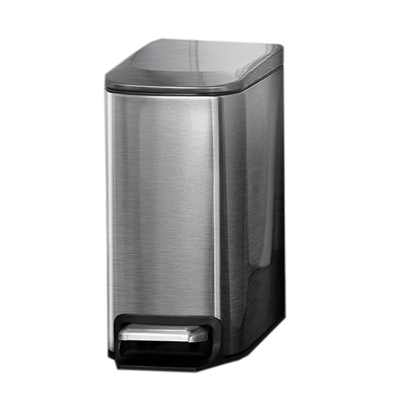 Stainless Steel Trash Can with Lid Soft Close 6L  / 1.6 Gallon (2 Color Options)