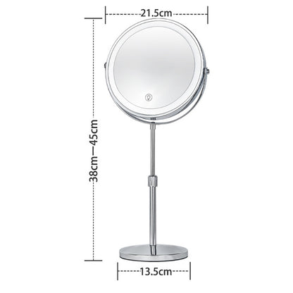 Lighted Makeup Mirror 1x/10x Magnifying with 3 Color