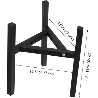 Plant Stand Indoor Adjustable, Black
