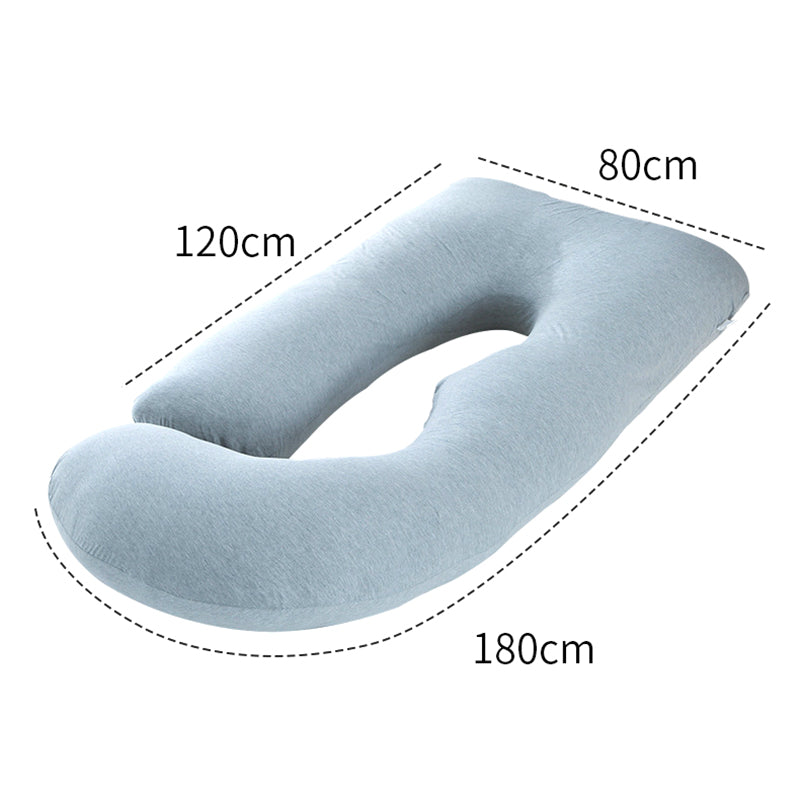 Pregnancy Pillow J-Shaped Full Body Pillow (Cooling Cover)