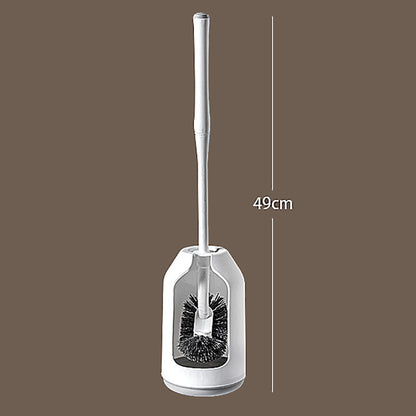 S-Shaped Toilet Bowl Brush Holder Set