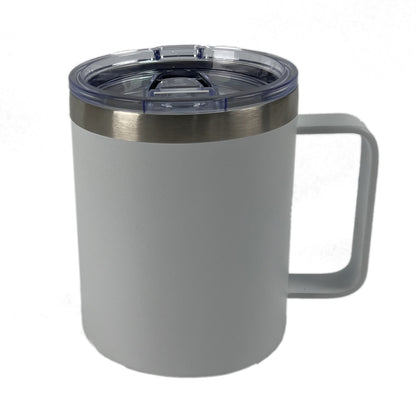 Insulated Coffee Mug with Lid 12oz (2 Color Options)