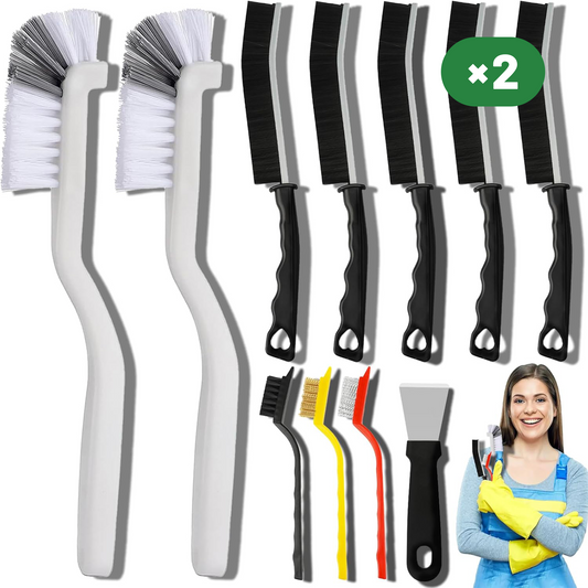 11Pcs Crevice Cleaning Brush Set 2 Units