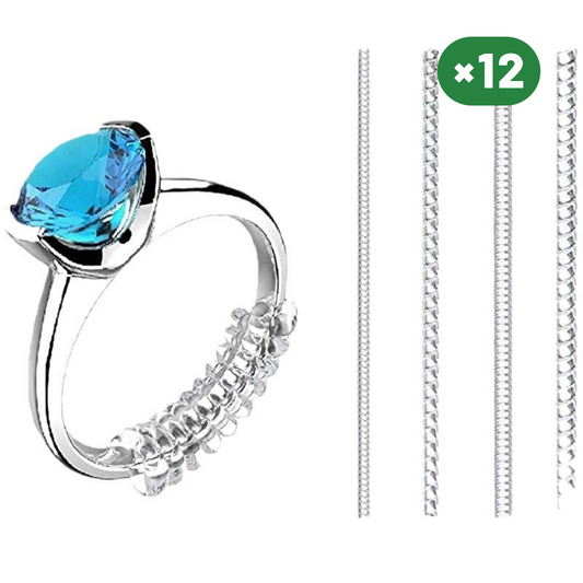 4-Piece Ring Size Adjuster Set 12 Units