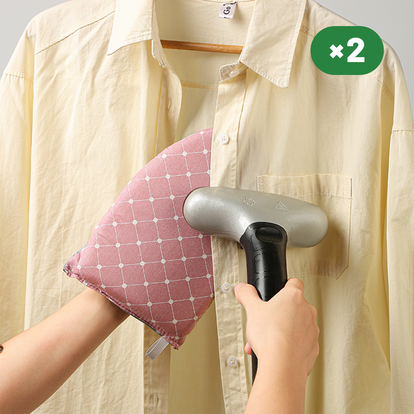 Garment Steamer Ironing Glove 2 Units