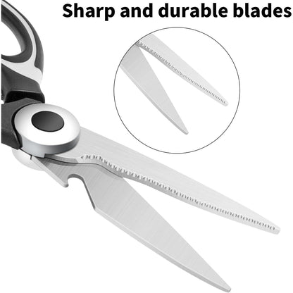 Set of 3 Multi-Purpose Heavy Duty Meat and Poultry Shears
