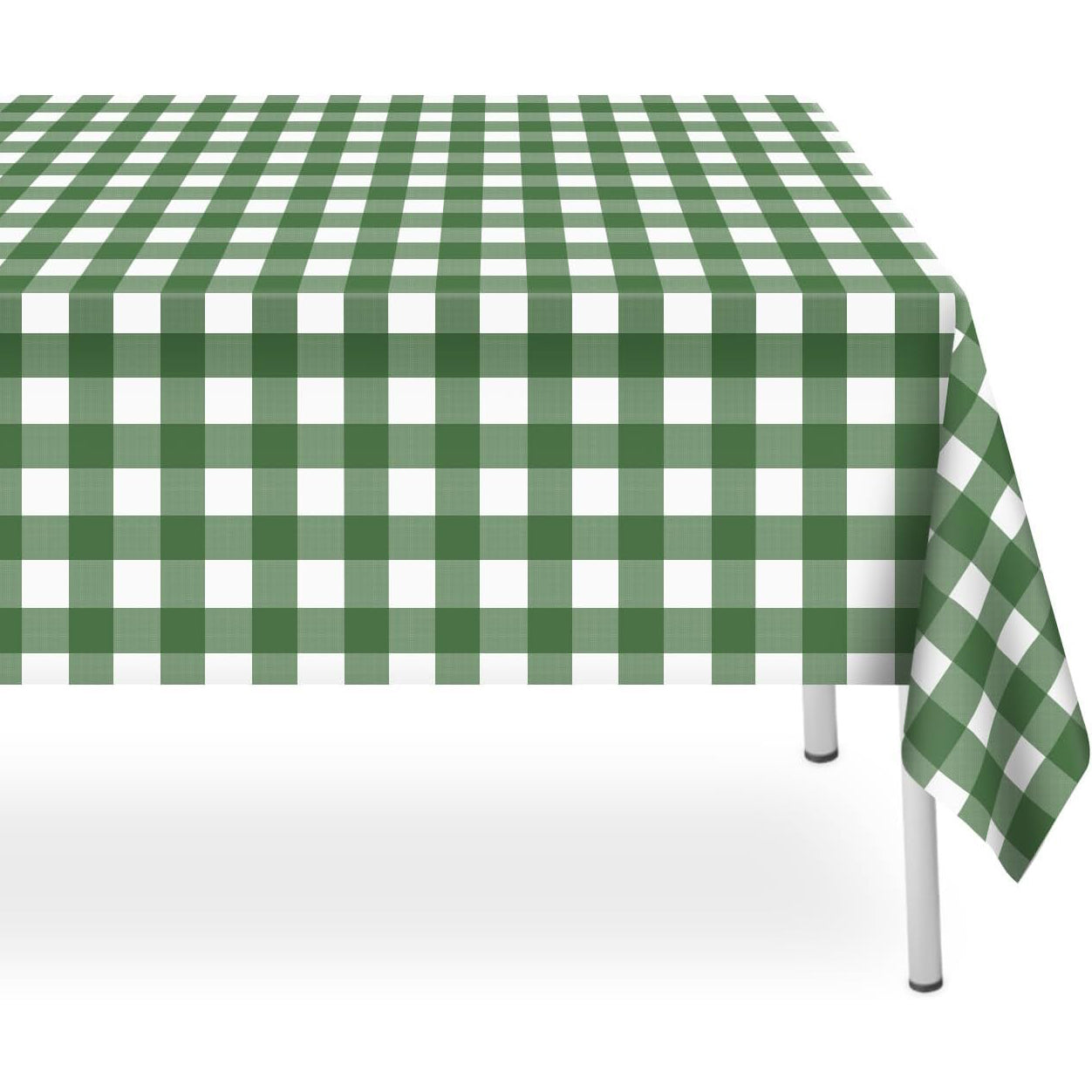PEVA Table Cloths for Parties Disposable 54 x 108 Inch 5 Units