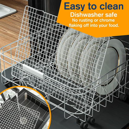 Cooling Racks for Cooking and Baking 10" x 15" 2 Units