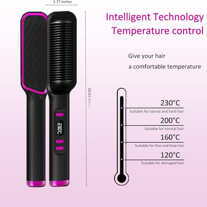 Hair Straightening Brush for Women