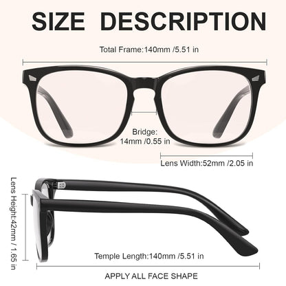 3-Pieces Blue Light Glasses