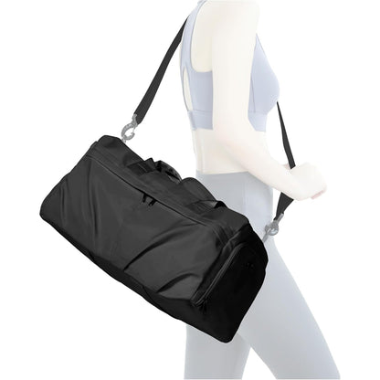 Gym Bag for Women Men with Shoe Compartment