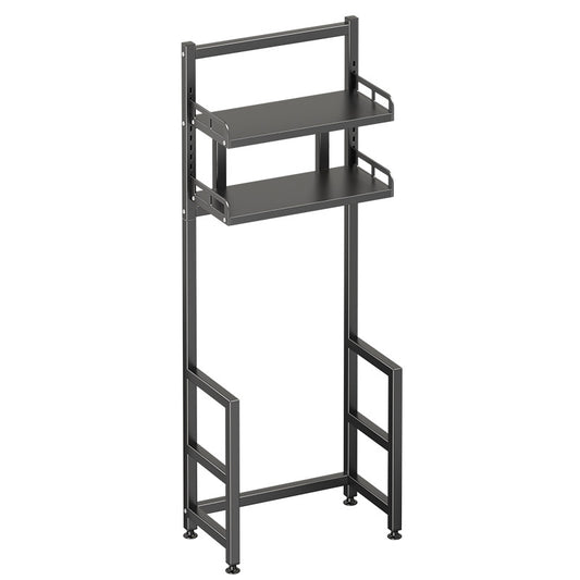 2-Tier Over-The-Toilet Storage Rack, Black