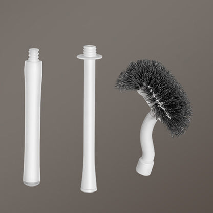 S-Shaped Toilet Bowl Brush Holder Set