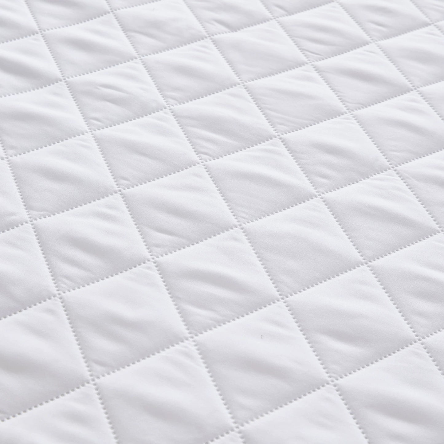 Bedding Waterproof Mattress Protector Twin / Queen / King, White