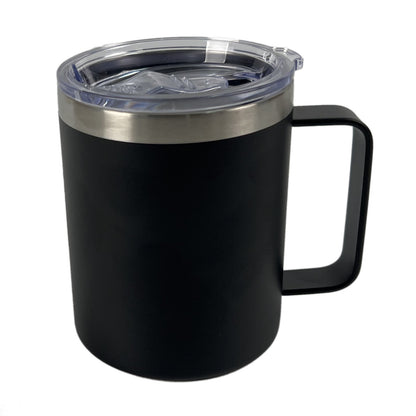 Insulated Coffee Mug with Lid 12oz (2 Color Options)