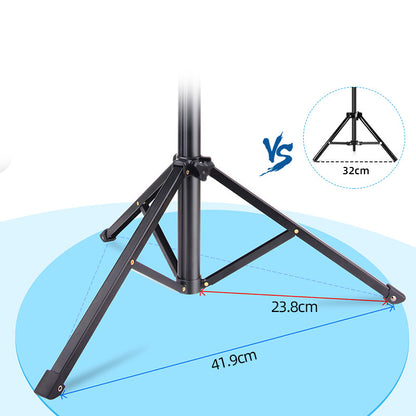 Tall Tripod for Phone with Flexible Gooseneck & Remote 78 Inch