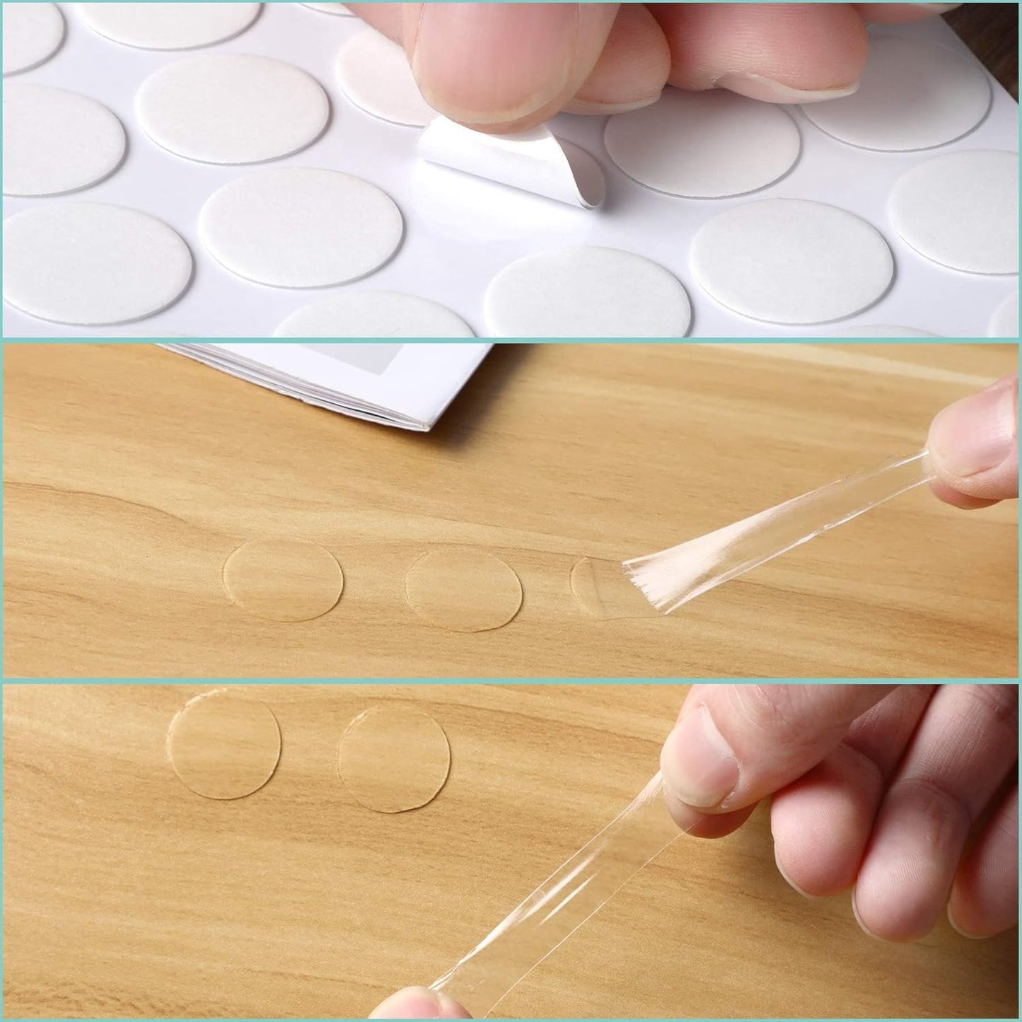 400 Pieces Double Sided Adhesive Dots 20mm*1.0mm