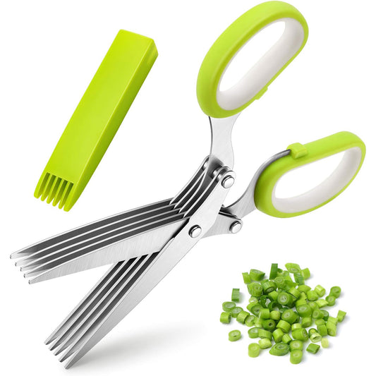 Multipurpose 5 Blade Kitchen Herb Shears