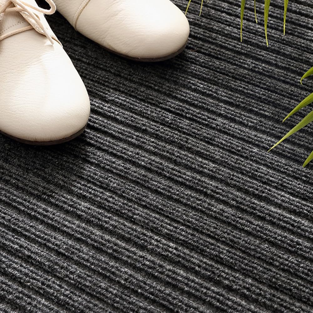 Non-Slip Low Profile Dirt Trapping Mat 45*75cm, Grey