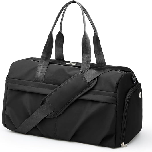 Gym Bag for Women Men with Shoe Compartment