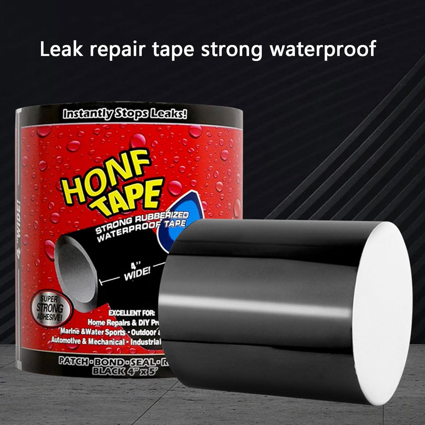 Weatherproof Repair Tape 10cm*1.5m 4 Units