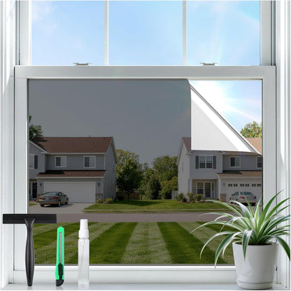 Window Privacy Film Decorative Window Sticker 17.5 x 78.7 inches