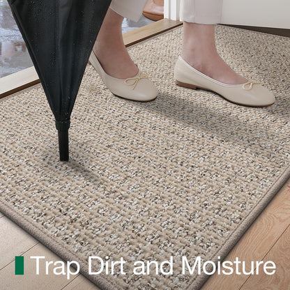 Doormat for Indoor Outdoor 60*90cm, Khaki