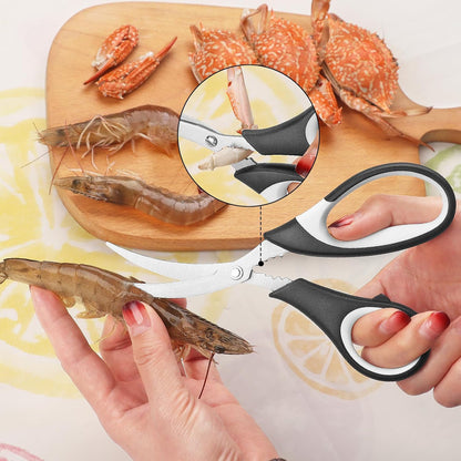 Set of 3 Multi-Purpose Heavy Duty Meat and Poultry Shears