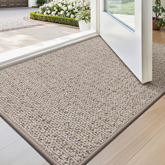Doormat for Indoor Outdoor 60*90cm, Khaki