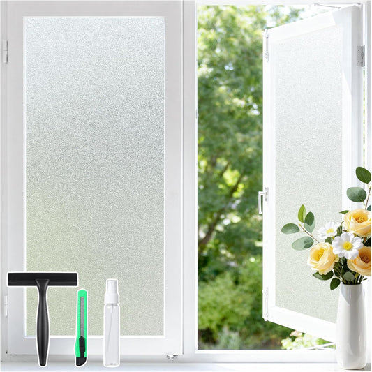 Window Privacy Film Decorative Window Sticker 17.5 x 78.7 inches