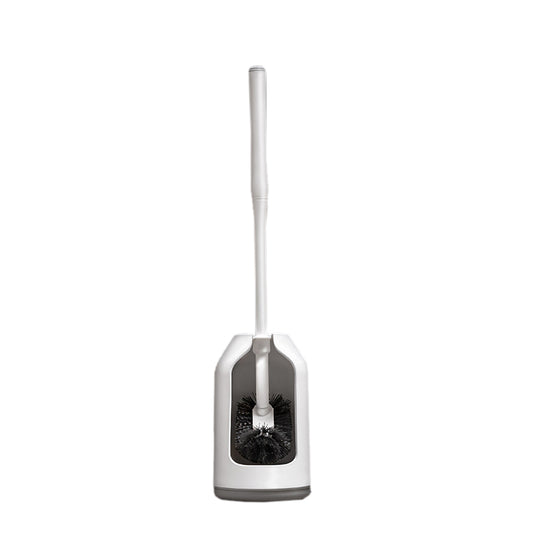 S-Shaped Toilet Bowl Brush Holder Set