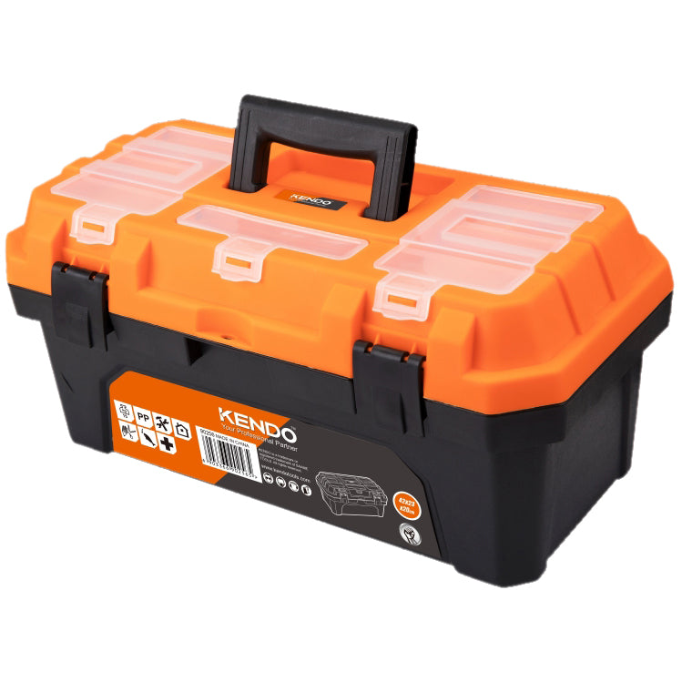 17inches/42cm Plastic Tools Box 42Wx23Dx20H cm