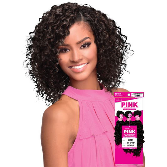 SOPRANO HH VIRGIN PINK "JERRY" (3PCS) NATURAL
