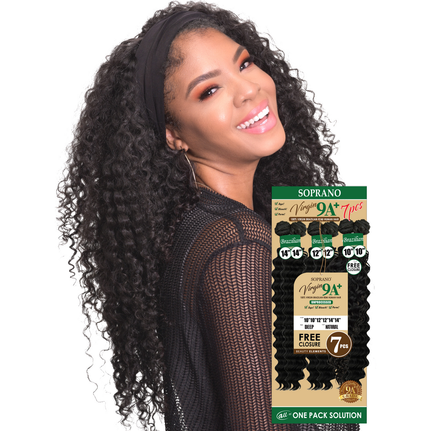 +Bij-SOPRANO Brazillian (9A)  deep body NATURAL