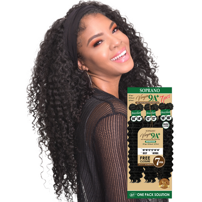 +Bij-SOPRANO Brazillian (9A)  deep body NATURAL