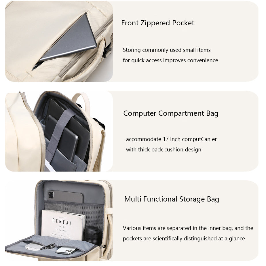 Travel Backpack for Women Men Waterproof