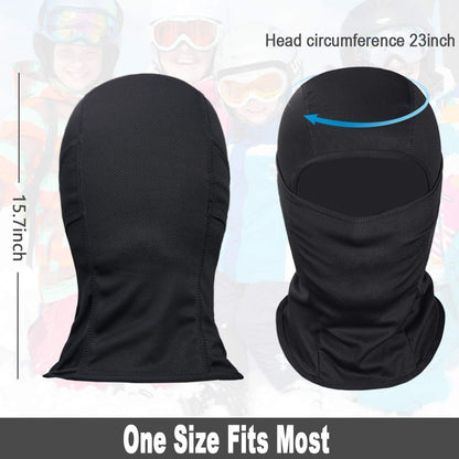 Balaclava Face Cover 2 Units, Black
